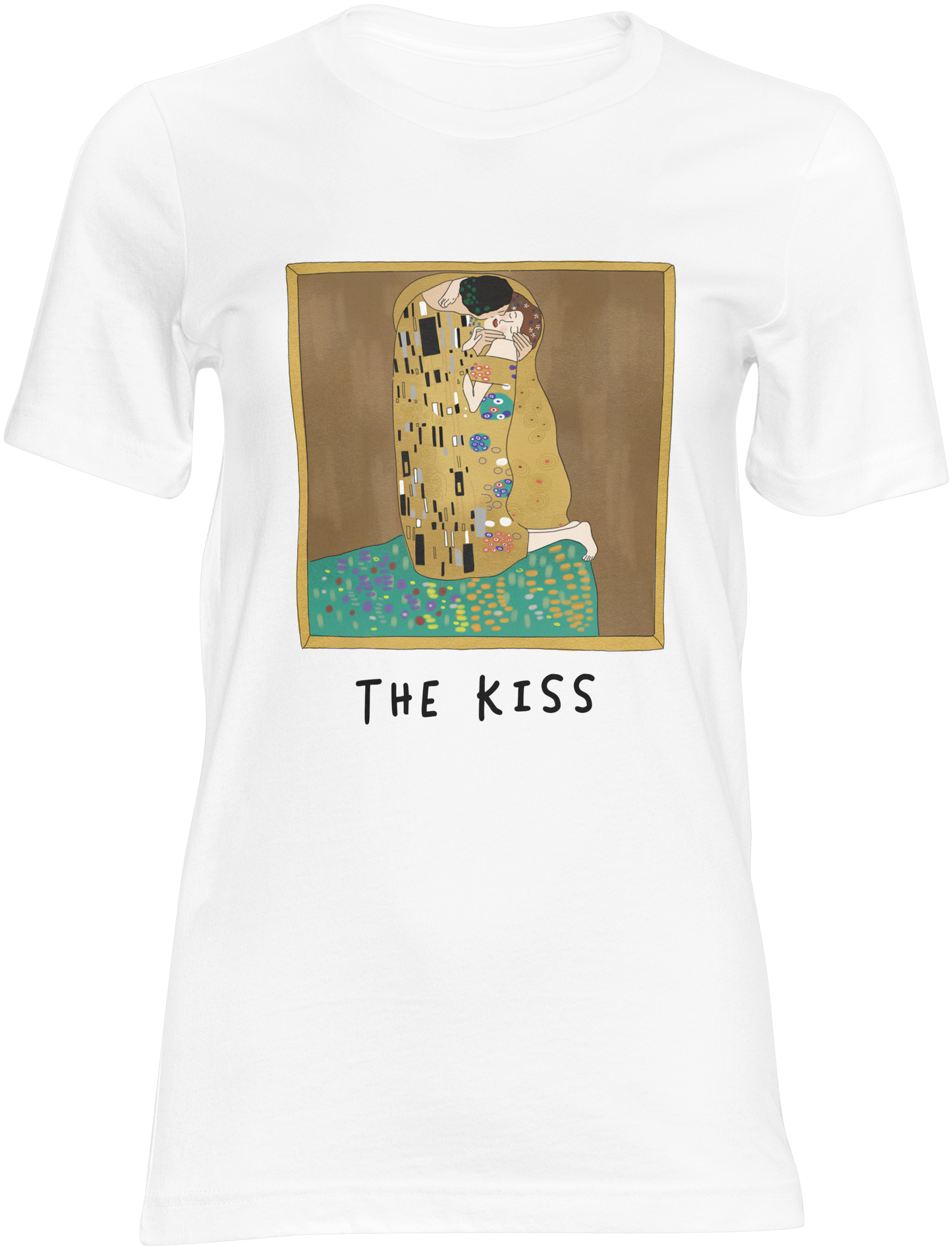 T Shirt El Beso Gustav Klimt Mujer