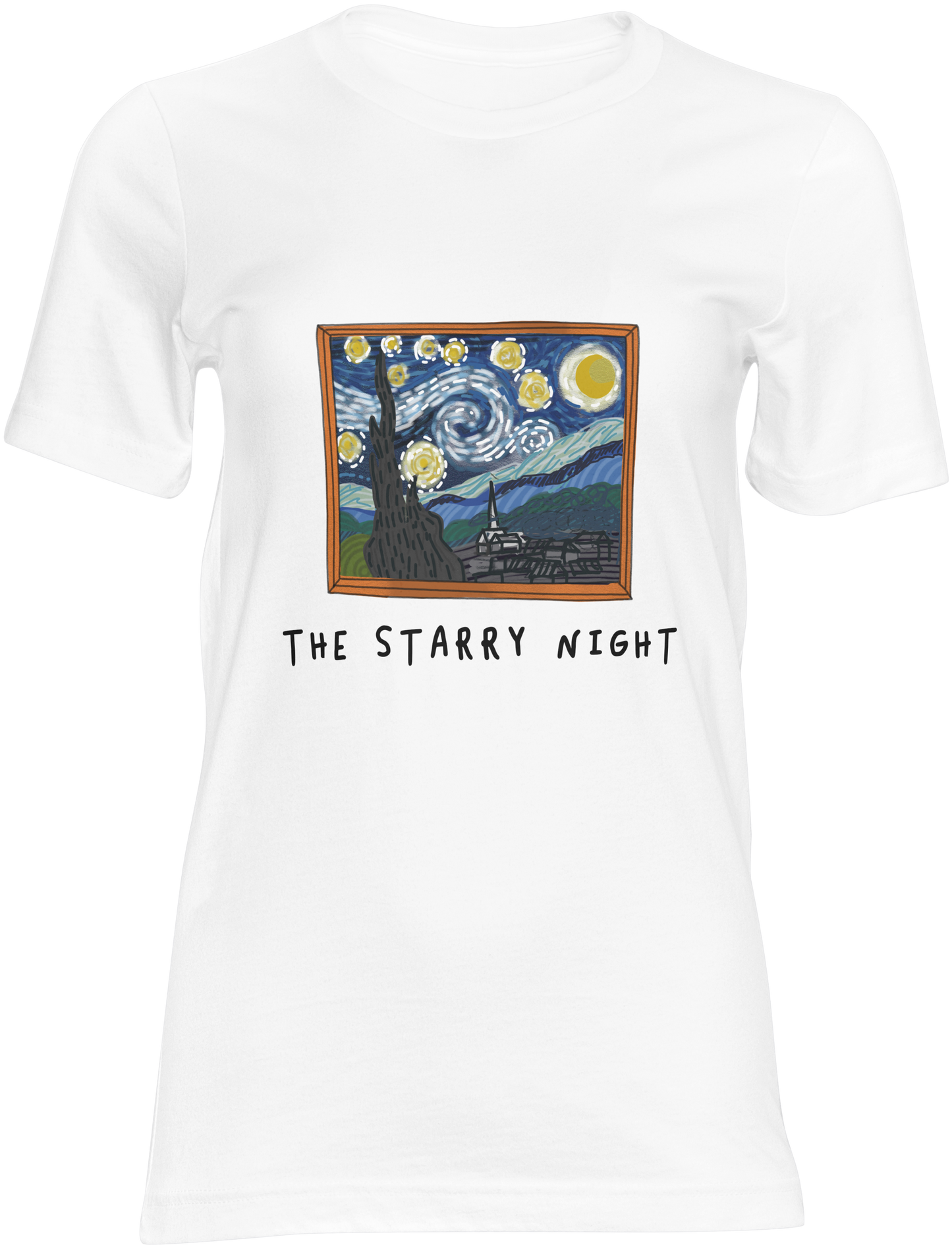 T Shirt Noche Estrellada Kids