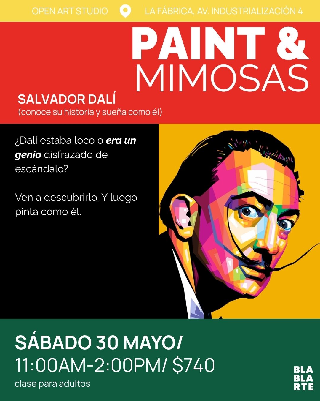 PAINT & MIMOSAS - SALVADOR DALÍ