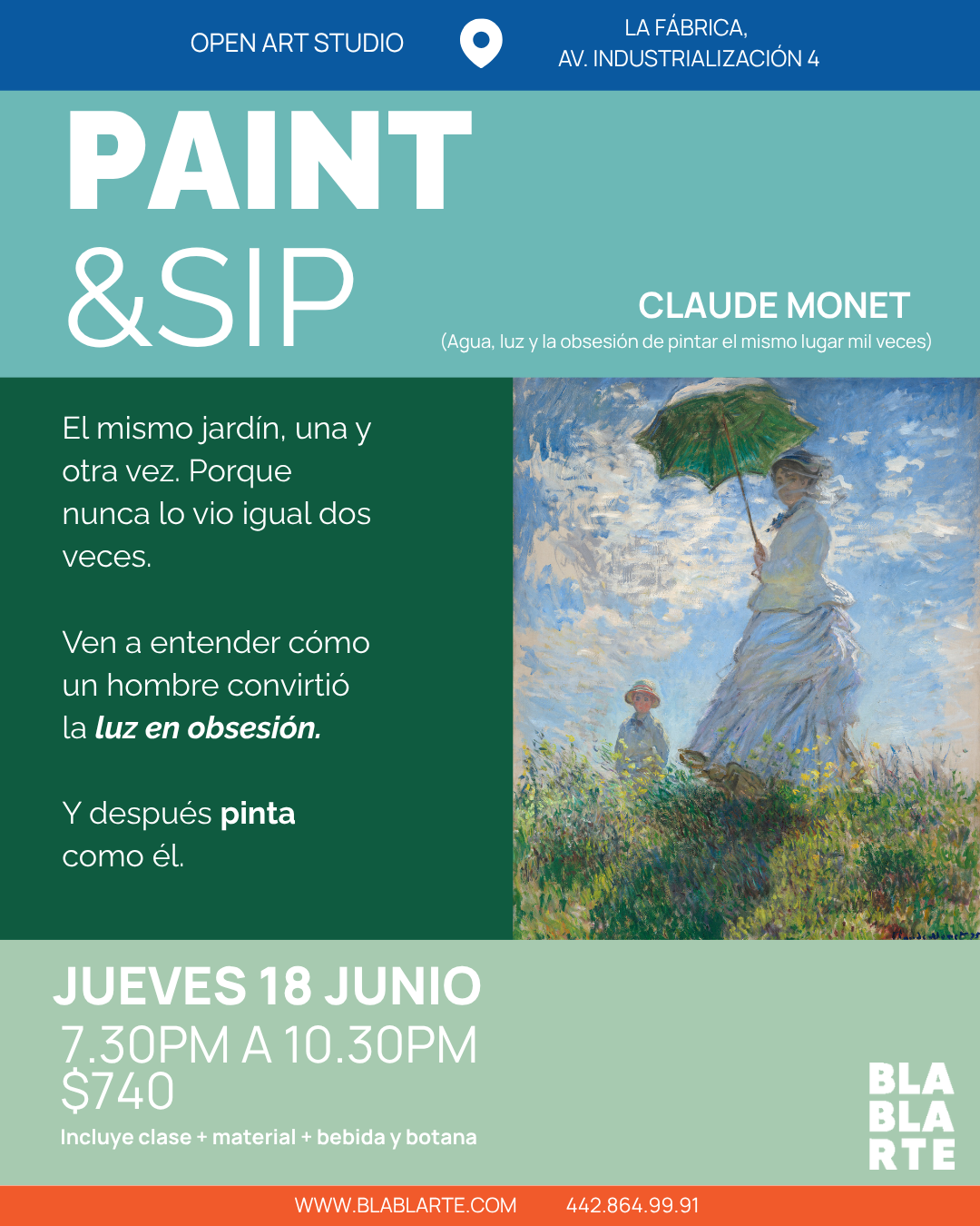 PAINT & MIMOSAS - MONET