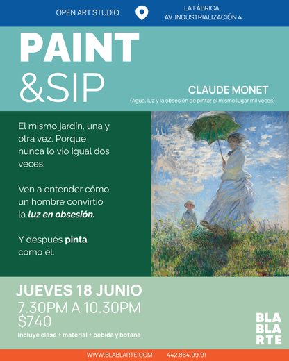 PAINT & MIMOSAS - MONET