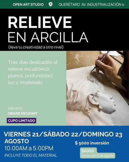 TALLER ESCULTURA EN RELIEVE
