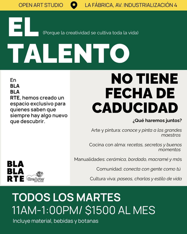 EL TALENTO NO TIENE FECHA DE CADUCIDAD