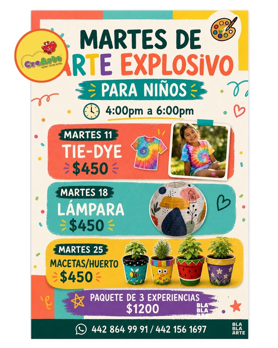 ARTE EXPLOSIVO PARA NIÑOS
