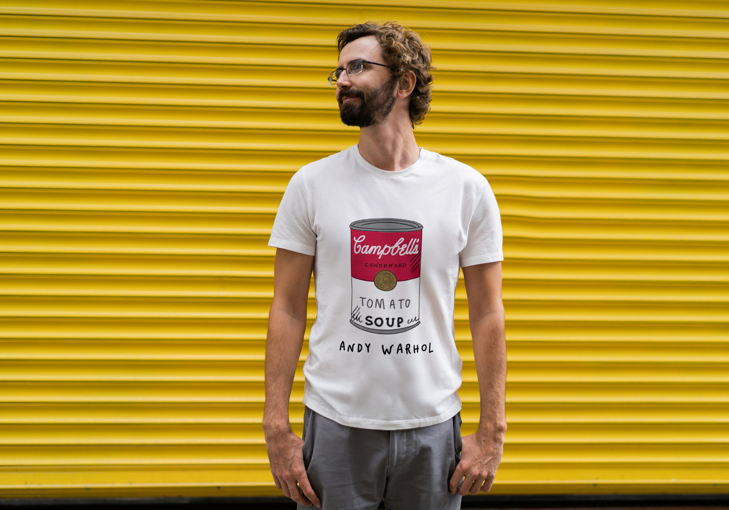 T Shirt Andy Warhol Hombre