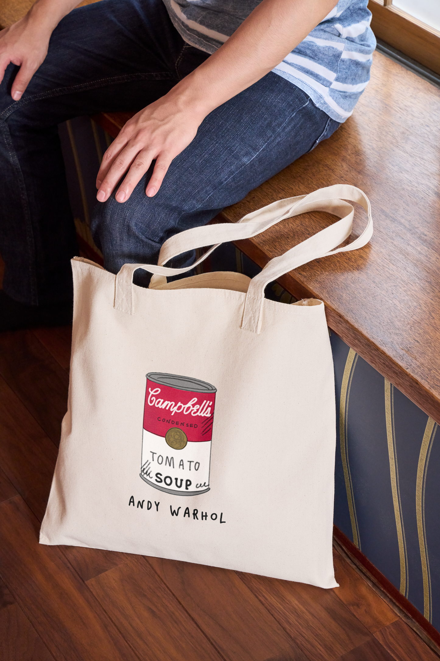 Tote Bag Lata Andy Warhol
