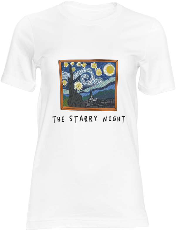 T Shirt Noche Estrellada Kids