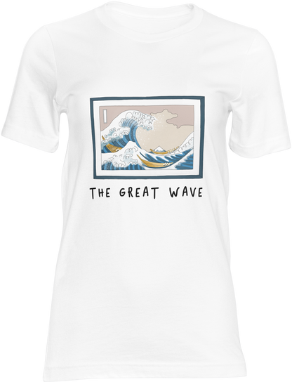 T Shirt La Gran Ola Hokusai Mujer